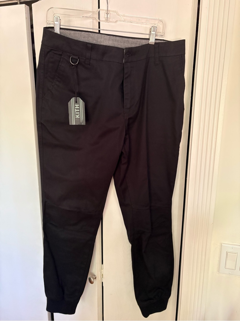 Kith Black Men's Chino Jogger